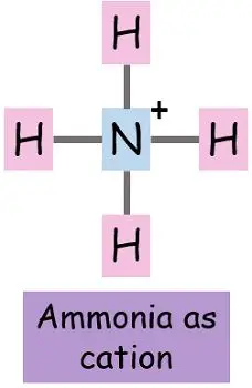 Ammonia cation