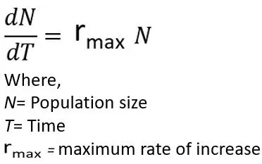 exponential growth formula